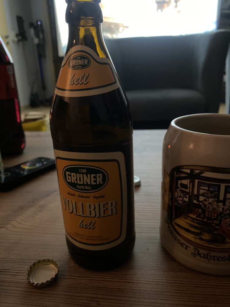 Grüner Vollbier